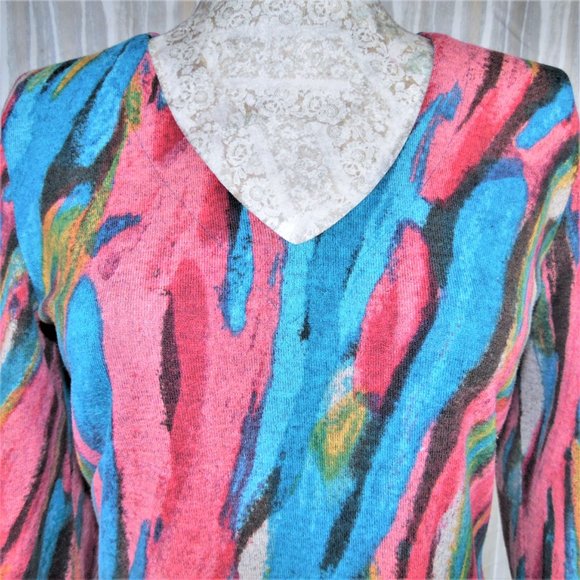 Bamboo Traders Colorful Tunic Sweater - Picture 2 of 9